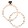 thumbnail image 4 of Everly Women's Diamond 14k Rose Gold Bridal Set, 4 of 7