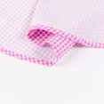thumbnail image 5 of BiZtdJrK Sales Prime Men's Color Block Plaid Shirts Slim Fit Long Sleeve Button Down Blouse Tops Business Casual Lapel Dress Shirts Pink M, 5 of 8