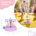 thumbnail image 2 of MoKo Unicorn Sprinkler for Kids Outdoor Play, Spray Water Toys for Summer Lawn Garden Activities, 2 of 7