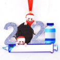 thumbnail image 1 of Resina De Navidad Navidad Familia Diy Bendiciones Escritas A Mano Colgantes De Muñeco De Nieve Regalo Para Amigo O Familia Speravity HA040823-10, 1 of 6