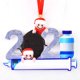 thumbnail image 1 of Resina De Navidad Navidad Familia Diy Bendiciones Escritas A Mano Colgantes De Muñeco De Nieve Regalo Para Amigo O Familia Speravity HA040823-10, 1 of 6