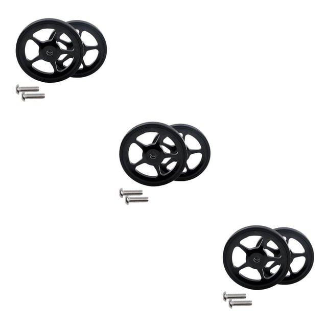 Sonducket Wear-resistant Bike Easy Wheel Professional Easywheel Push Lightweight Rod CNC Telescopic Extension Tires Grip Good Bearing Type1 NO1 Sonducket CBP496881