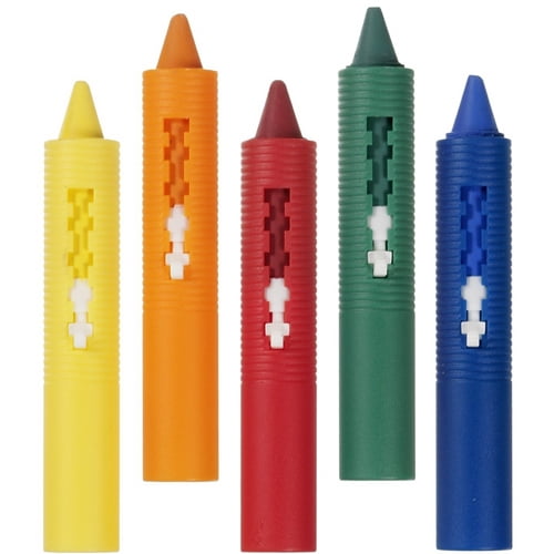 Munchkin Bath Crayons Set - 5 Ea, 3 Pack