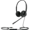 thumbnail image 1 of Yealink UH34 Dual Teams - Headset - on-ear - wired - USB - black, 1 of 6