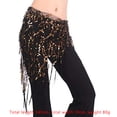 thumbnail image 2 of Bufanda de cadera Sonducket para danza del vientre color Oro negro, 2 of 6