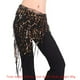 thumbnail image 2 of Bufanda de cadera Sonducket para danza del vientre color Oro negro, 2 of 6