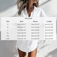thumbnail image 3 of Mifsaly Womens Oversized Button Down Shirt Casual Long Sleeve Blouse Lightweight Cotton Linen Tunic Tops Loose Fit Collared Beach Cover Up Summer Work Outfits M, 3 of 6