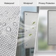 thumbnail image 6 of Njshnmn Reflective Window Insulation Film - Thermal Aluminum Foil Sun Shade with Suction Cups | Anti-UV Heat Control Privacy Film for Home, RV & Office Windows, 6 of 9