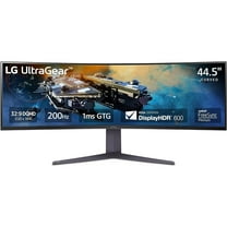 Restored LG 45" UltraGear™ QHD 1ms 200Hz Curved Gaming Monitor with USB Type-C™ - 45GR75DC-B (Refurbished)