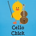 thumbnail image 3 of CafePress - Cello Chick Women's Dark T Shirt - Women's Traditional Fit Dark T-Shirt, 3 of 4