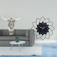thumbnail image 2 of Escultura de pared de calavera,Estatua de resina con cabeza de vaca para decoración de pared y hogar,Reloj de pared grande,Reloj de pared acrílico silencioso sin tictac,Reloj de pared grande, 2 of 8