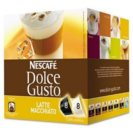 Nescafe Dolce Gusto Coffee Pods - Nescafe Dolce Gusto Latte Macchiato Coffee Pods Pod (nes-27326)