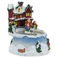thumbnail image 2 of Northlight Animated and Musical Village Ice Skating Pond Christmas Scene - 5.25", 2 of 4