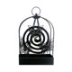 thumbnail image 2 of Titular De La Bobina De Jaula De Pájaros Nordic Birdcage Mosquito Coil Metal Repelente de mosquitos Estante de incienso (Negro) Likrtyny Libre de BPA, 2 of 4