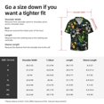 thumbnail image 5 of Goofa Chamomile Printed Men's Casual Short-sleeved Shirt,Lightweight Breathable Button-down,Summer Casual men's top,Versatile Fashion shirt-Small, 5 of 7