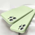 thumbnail image 2 of Funda de silicona suave de lujo a prueba de golpes para iPhone 12 Mini (verde), 2 of 5