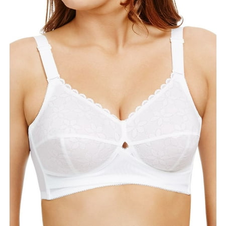

Women s Berlei B510 Classic Full Cup Wireless Bra (White 34DD)