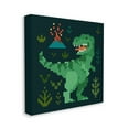 thumbnail image 4 of Stupell Industries Pixel Style Dinosaur Animals & Insects Painting Gallery Wrapped Canvas Art Print Wall Art, 24 x 24, 4 of 8