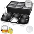 thumbnail image 1 of Silicone Molds, Large Round Ice Cubes And Large Square Ice Cubes -CHJR--, 1 of 5