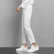 thumbnail image 5 of Pantalones de traje masculino recortados Pantalones de verano blancos rectos para hombre Sastrería 2024 Ropa de diseñador Vestido elegante de estilo coreano de lujo, 5 of 5