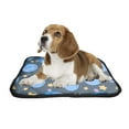 thumbnail image 2 of PKQWTM Cute Hippo And Stars Pattern Of A Hippopotamus Pet Dog Cat Bed Pee Pads Mat Cushion Potty Dogs Blankets Crate Bed Kennel 14x18 inch, 2 of 3