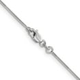 thumbnail image 3 of 10K White Gold Snake Chain Styles Necklace WG .9 mm Round 16 inch 0.9, 3 of 4