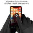 thumbnail image 4 of Waterproof Winter Gloves Warm Windproof Fingers Touch Screen Gloves for Adults Skiing and Outdoor Work （BlackXL）, 4 of 9