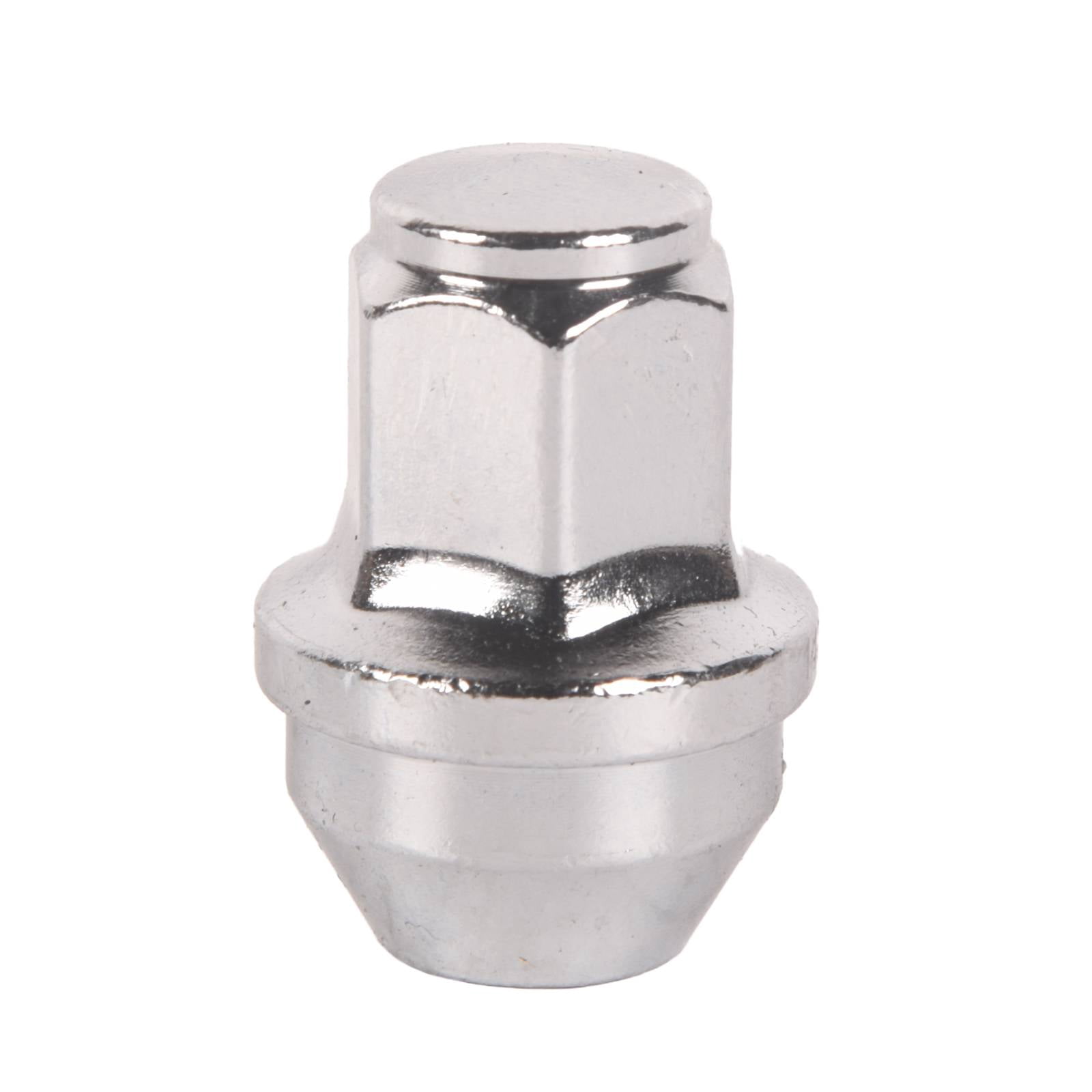 KT Parts 24X REPLACEMNT SOLID LUG NUTS 14X1.5 THREAD CHROME A0475A0044