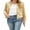 Gold, variant on Sunisery Womens Sequin Jackets Sparkle Long Sleeve Zipper Bomber Jacket Lightweight Casual Party Glitter Blazer S-XXL
