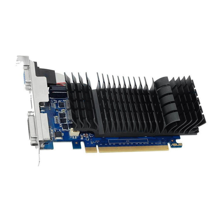 SAPLOS GT 730 4GB DDR3 128-bit, Low Profile Graphics Card, HDMI, DVI, VGA,  PC Video Card, Computer GPU for Working, Low Power, PCI Express x16, 2K
