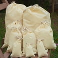 thumbnail image 6 of 100% Cotton Single Drawstring Bags, 6 of 9