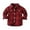 Red, variant on Zwiiyzr 2024 3M-10Y Kids Toddler Flannel Shirt Jacket Plaid Long Sleeve Button Dowen Shacket Baby Boys Girls Fall Shirt Coat Outwear Red