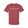 thumbnail image 2 of Wild Bobby C H O S E N Inspirational/Christian Men Graphic Tee, Vintage Heather Red, 5X-Large, 2 of 6