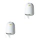 thumbnail image 4 of Ounissouiy Humidificador de aire eléctrico alimentado por USB de 250ML con luz nocturna, difusor de apagado portátil, ambientador para interior de coche Blanco 2piezas Ounissouiy CBP379001, 4 of 6