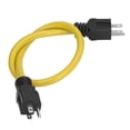 thumbnail image 3 of Power Extension Cord, 12AWG AC125V 15A PVC Rubber Protection Brass Conductor 5 15P To 5 15P Extension Cable, US Plug, 3 of 8