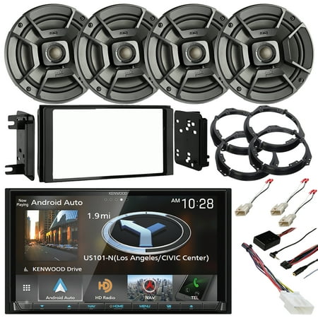 Kenwood Wifi Stereo Subaru Audio Package: Kenwood 6.95