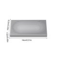 thumbnail image 3 of Worallymy Portable Bathroom Double Sided Brush Washing Drain Soap Box Holder Dish Case Container, 3 of 9