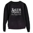 thumbnail image 1 of MSJUHEG Sweat à Capuche pour Femmes Mode Décontractée Chandail en Molleton Chaud à Manches Longues Col Rond Chemise Imprimée Douce Chandails en Molleton d'Hiver pour Dames Hauts Chandails en Molleton Graphiques Noir 3TG, 1 of 4