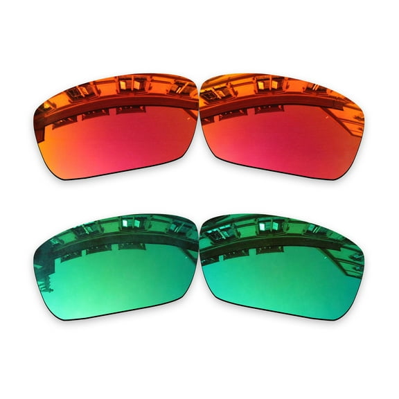 Vonxyz 2 Pack Polarized Replacement Lenses for Oakley Fuel Cell OO9096 Sunglasses