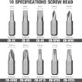 thumbnail image 3 of EastVita 30Pcs Screw Extractor Set, Bolt Extractor with 2 Extended Screwdriver Head Holder, Bit Holder, High Hardness Bolt Extractor Kit for Damaged Bolts, 3 of 8