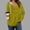 Yellow, variant on Women's Sequin Hooded Sweatshirts Fashion Long Sleeve Tops Adjustable Drawstring Hood with Contrast Lining Parties Blouses(Red,2XL)