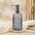 thumbnail image 4 of Glass Pump Soap Dispenser Bottle Body Wash Dispenser Durability Hand Soap Dispenser Lotion Dispensers for Kitchen Laundry Hotel Gray, 4 of 7