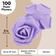 thumbnail image 3 of Flores artificiales, claveles morados Juvale, paquete de 100, 3 of 9