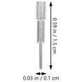 thumbnail image 3 of 20 piezas de herramientas para quitar eslabones de reloj, herramientas para reparar correas de reloj, removedores de correas de reloj, agujas para reparar relojes, 3 of 7