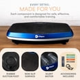 thumbnail image 4 of Lifepro Hovert 3D Vibration Plate Exercise Machine – Dual Motor Full Body Vibrating Plate for Strength, Balance, Recovery & Weight Loss – Heavy Duty Home Exercise Machine - Blue, 4 of 8