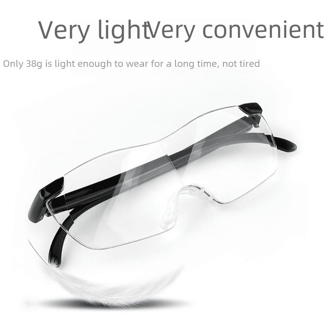 Adecuado para múltiples escenarios lupas gafas de lectura gafas montadas en la cabeza