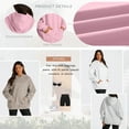 thumbnail image 6 of SUNBS Oversized Hoodies for Women Fall Fashion Sweatshirts Pullover Womens Clothes with Pocket, 6 of 7