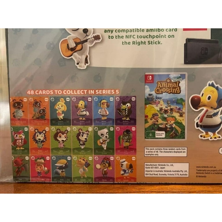 Animal Crossing: Amiibo Cards Series 5 Collectors Album Bundle (Pack +  Collectors Album) - Walmart.com
