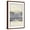 Brown Frame, variant on Art.com Divided Horizon II Art Print by Jennifer Goldberger, Black Frame Wall Art, 17" x 23"