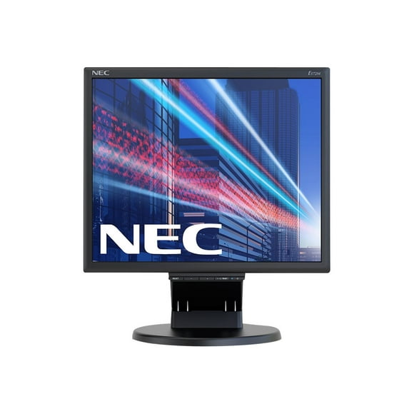 NEC MultiSync E172M - Moniteur LED - 17" - 1280 x 1024 - TN - 250 Cd/M - 1000:1 - 5,5 ms - HDMI, VGA, DisplayPort - Haut-Parleurs - Noir